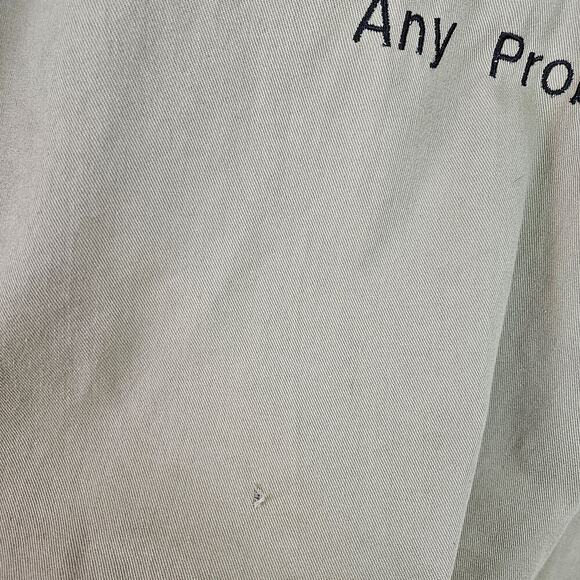 Dickies Pest Control Embroidered Work Shirt L Tan Short Sleeve Ralphie Pocket - Picture 7 of 7